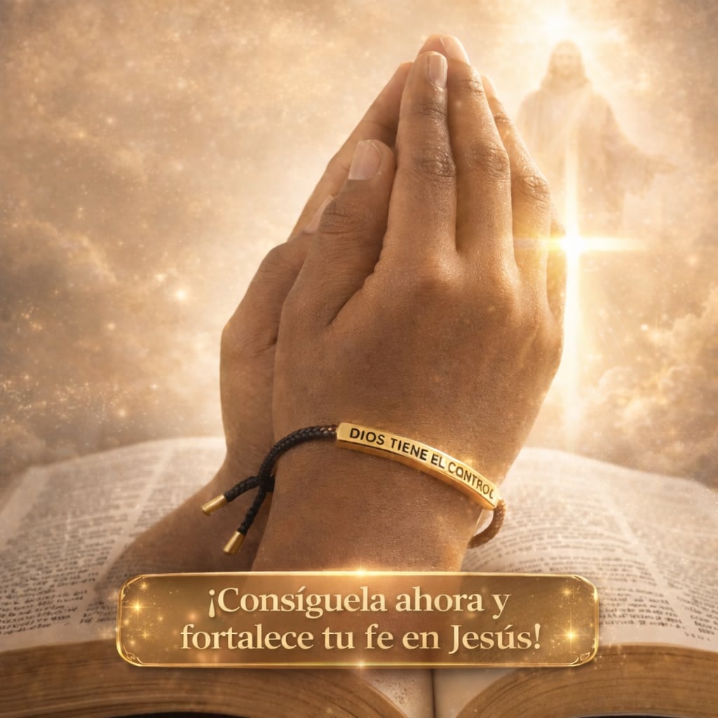 Pulsera de Fé y Esperanza: Dios tiene el Control ❤️