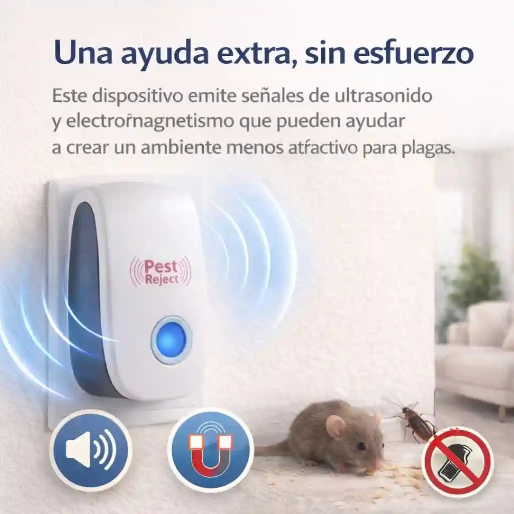 Repelente Ultrasónico/ Hogar seguro - 2X1 Envio Gratis