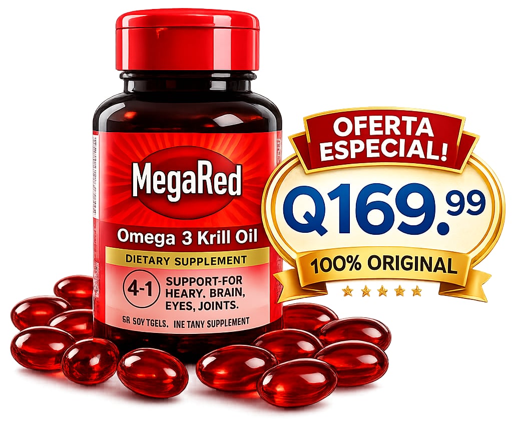 🔥MegaRed Omega-3® Gel Suave – Apoya tu corazón, mente y articulaciones+envio gratis