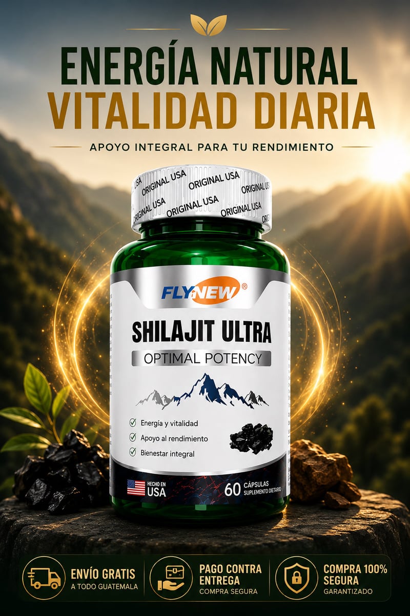 Shilajit ULTRA® | Más energía. Más enfoque. Más vitalidad. + Envío Gratis 🎁