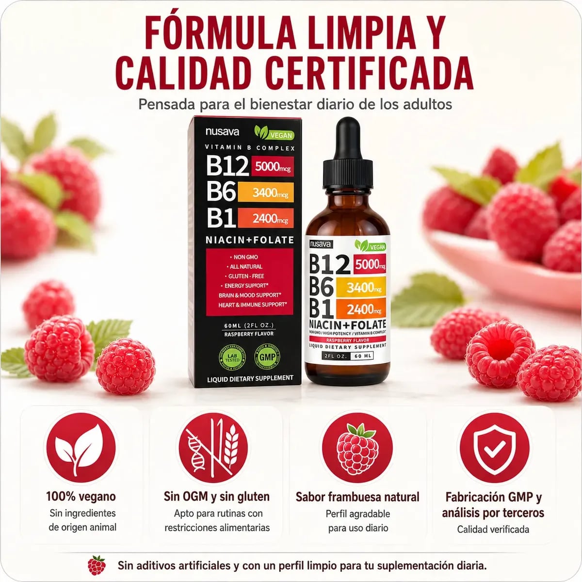 ¡LLEVA 2 Y PAGA 1! RECUPERA TU VITALIDAD -COMBO DE VITAMINA B + ENVÍO GRATIS