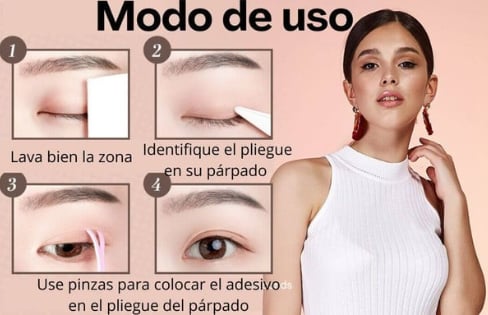 Cintas Levanta Párpados: 480 Unidades
