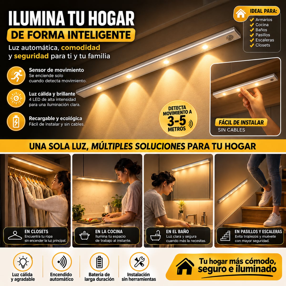 LED SENSOR DE MOVIMIENTO