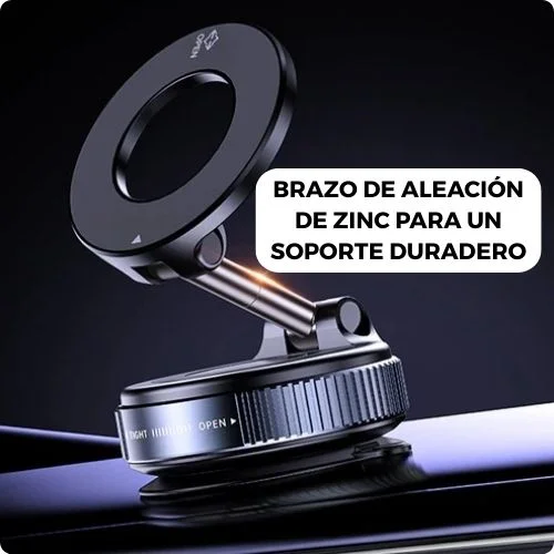 Soporte Magnético 360° para teléfono con Ventosa