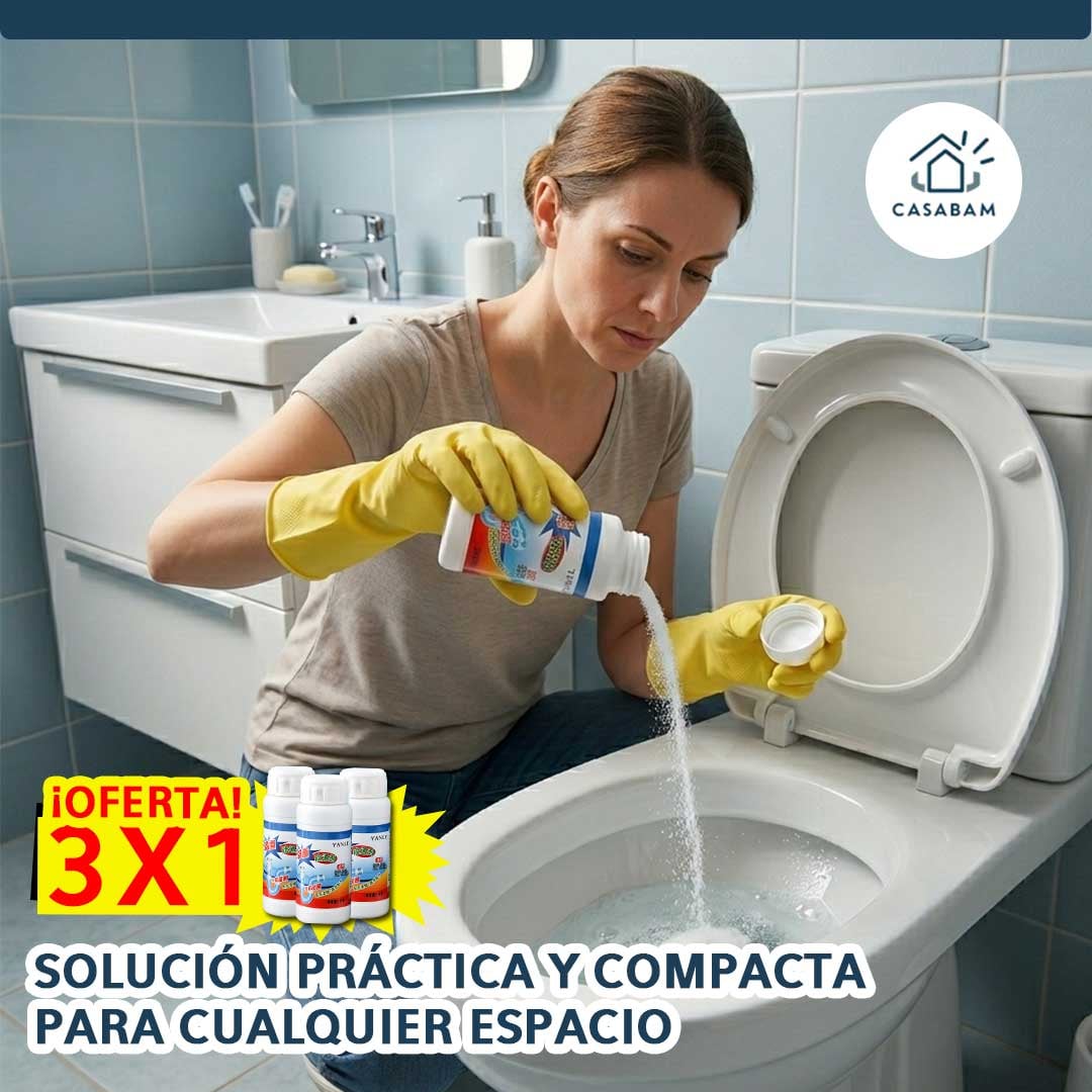 3x1 Q200,00 .Limpiador de Drenaje - Solución rápida y limpia - Destapa en minutos sin salpicaduras