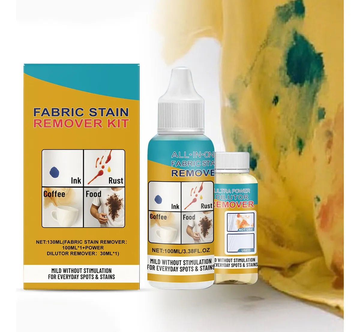 BYE BYE Manchas - Kit Quitamanchas 250ml + ENVIO GRATIS