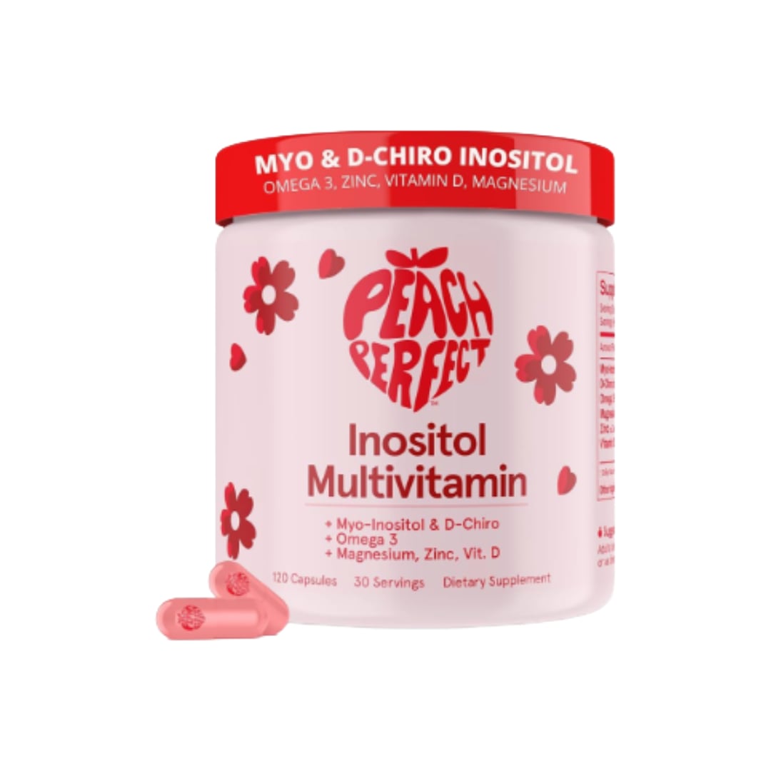 Peach Inositol -Multivitamínico con Inositol y Omega 3 +  ENVIO GRATIS