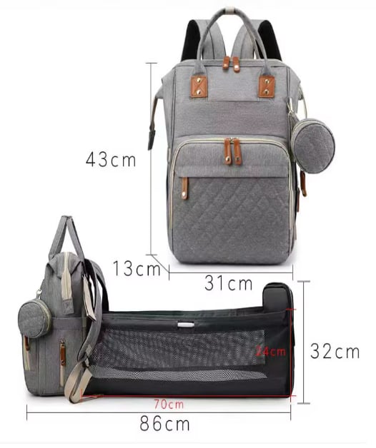 BABYGO™ - MOCHILA PAÑALERA MULTIFUNCIONAL + ENVÍO GRATIS📦