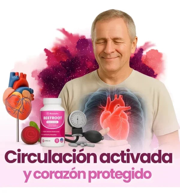 2x1 Beetroot – 🚀 ¡RECUPERA TU VITALIDAD Y POTENCIA NATURAL!