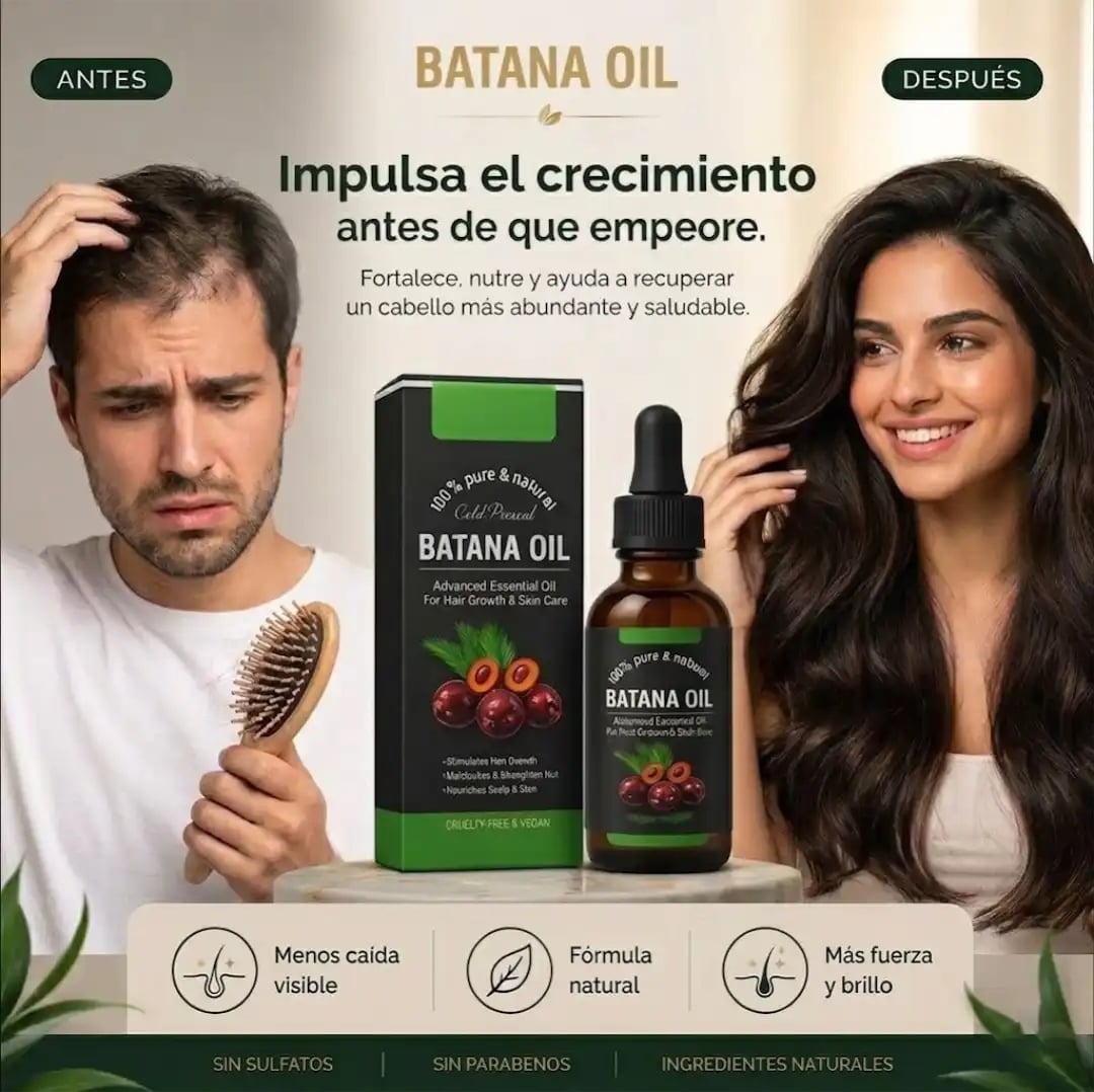 Batana Luxe – Crecimiento y Reparación Capilar