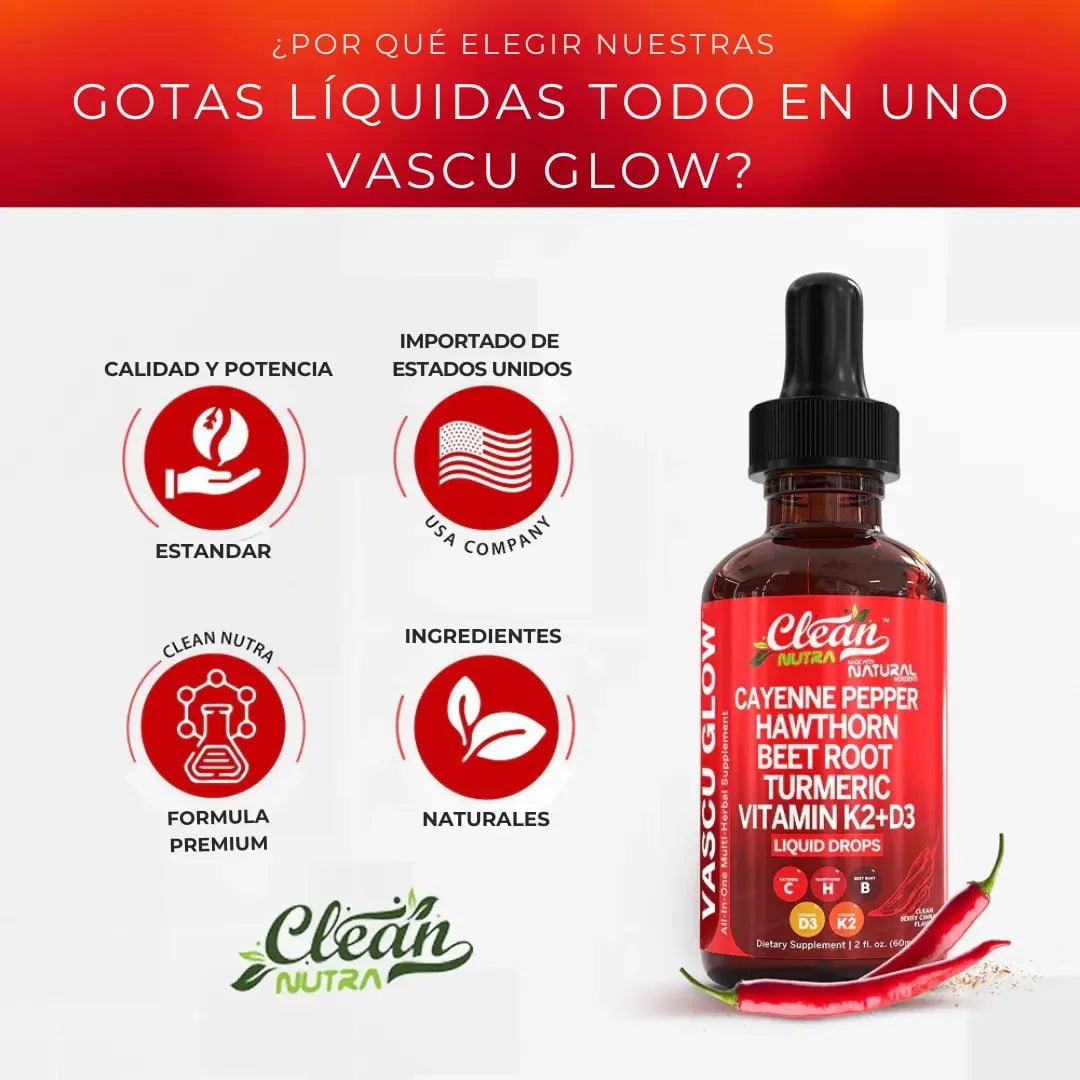 VASCUGLOW™ - ¡VITALIDAD REAL DESDE LA PRIMERA GOTA!