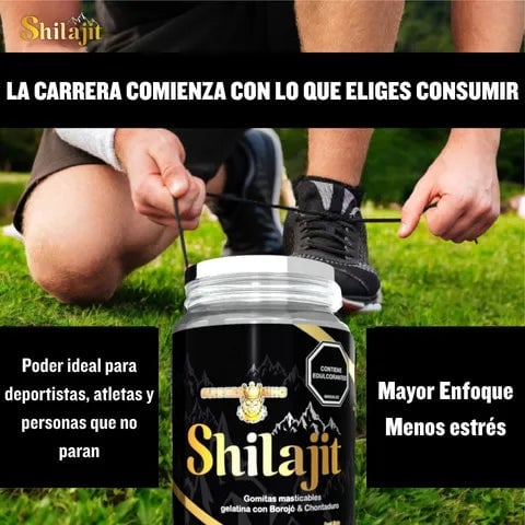 Shilajit Gummies- Energía, Pasión y Vitalidad