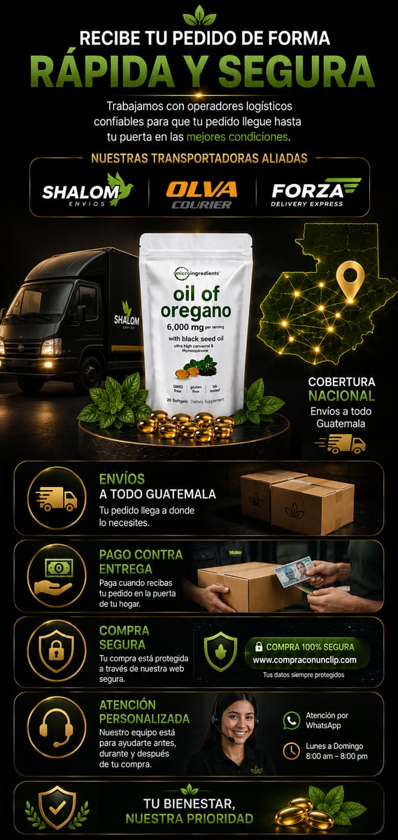 Aceite De Oregano Gel  Suave + ENVIO GRATIS