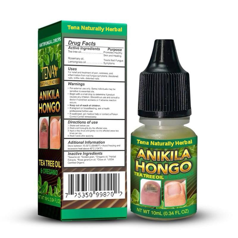 Elimina los hongos de tus uñas PARA SIEMPRE con Tena naturally herbal Anikila hongo.