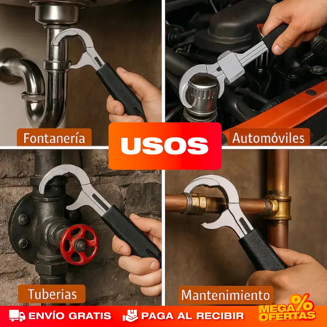 Llave Ajustable Pro + Envío Gratis