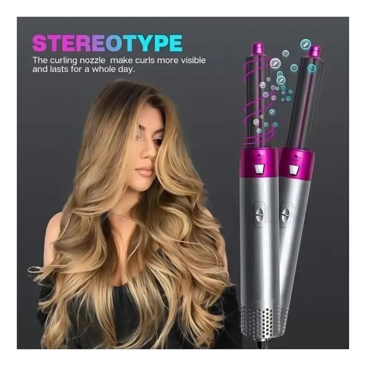 💇♀️CEPILLO SECADOR PARA EL CABELLO 5 EN 1