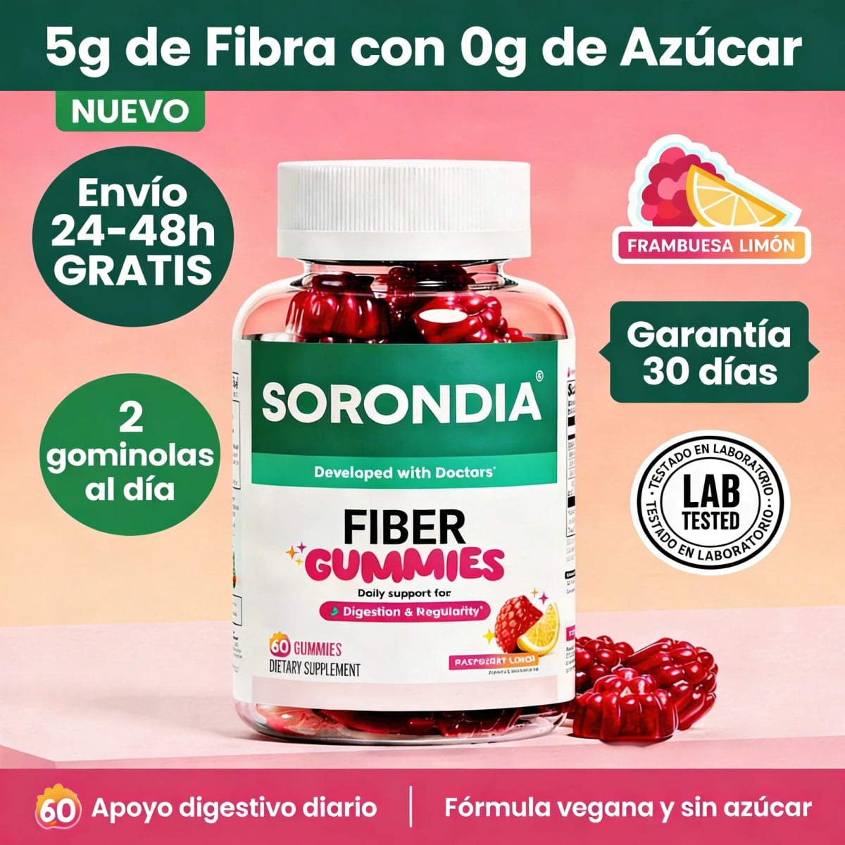 Fiber Gummies™ | Gomitas de Fibra para Ir al Baño con Mayor Facilidad