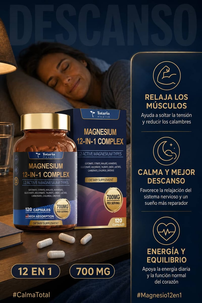 Complejo de Magnesio 12 en 1