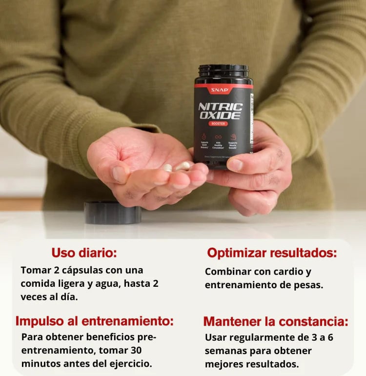 NITRIC OXIDE POTENCIA TU VIDA NO MAS RAPIDITOS 🔥 + ENVIO GRATIS A TODA COSTA RICA