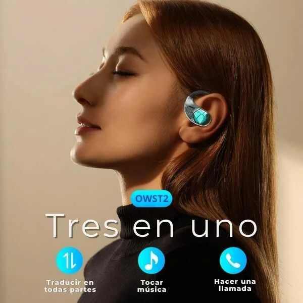 TalkMaster® Auriculares Traductor de +140 Idiomas licencia QR Original