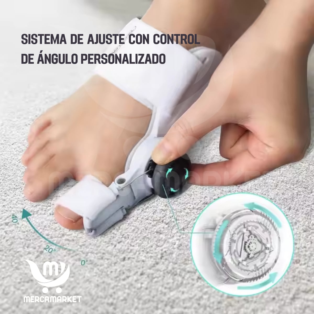 ENVIO GRATIS Corrector ortopedico para juanetes-Evita que el problema avance: corrige desde casa