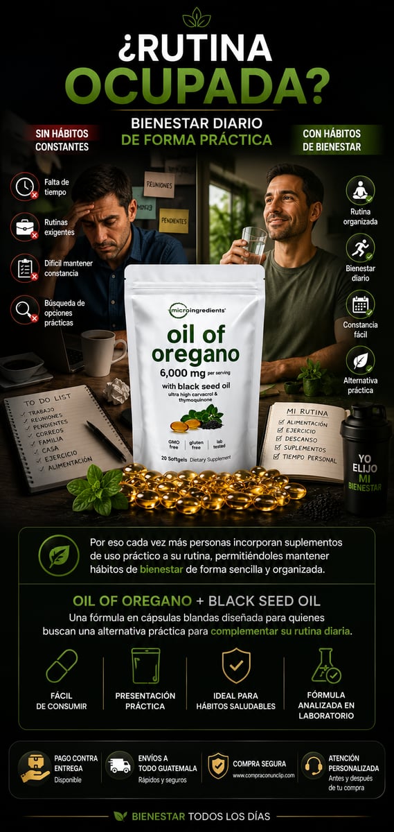 Aceite De Oregano Gel  Suave + ENVIO GRATIS