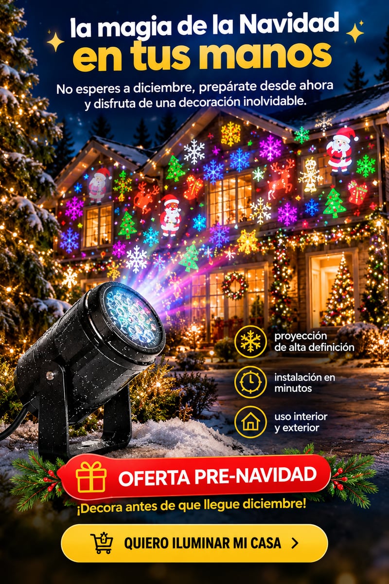 Proyector Mágico Navideño