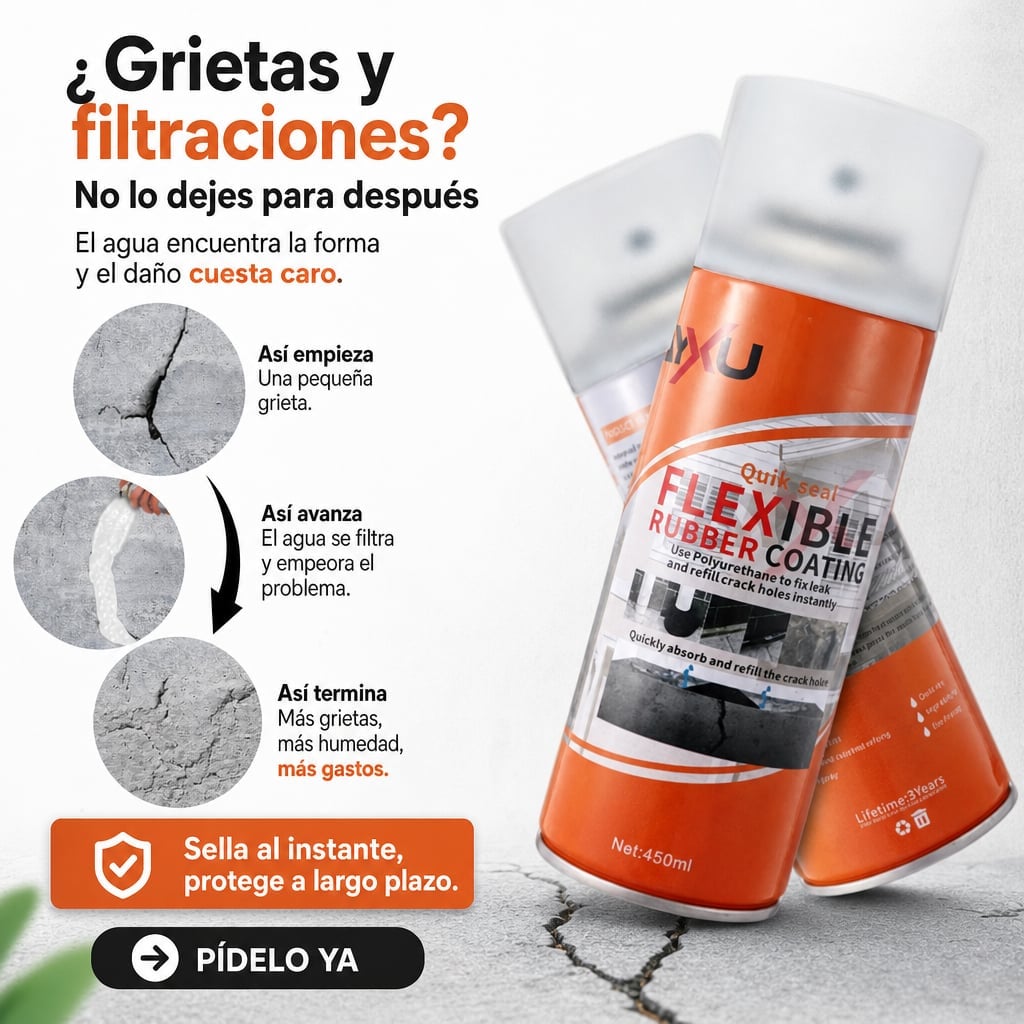 Spray Sellador Antifugas SELLADOR MULTIF