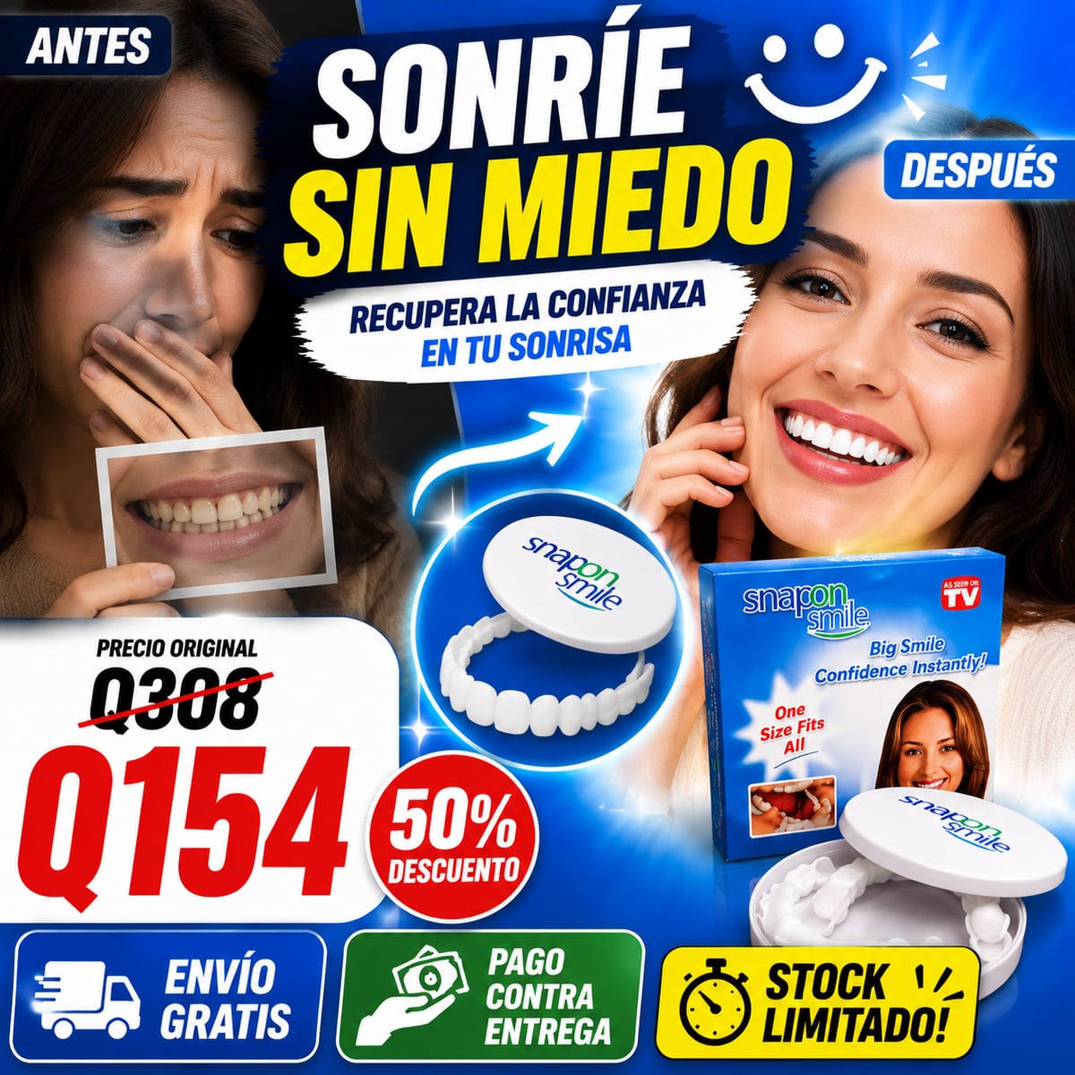APROVECHA LA OFERTA - Carillas Dentales + ENVIO GRATIS 🚚