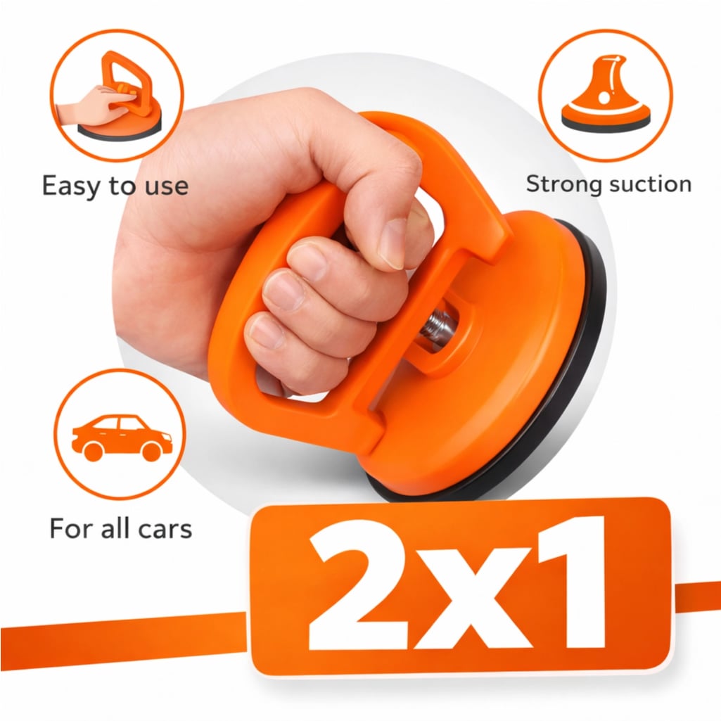 2x1 Ventosa extractor de Abolladuras para Vehículos + Envío Gratis y Regalo 🎁