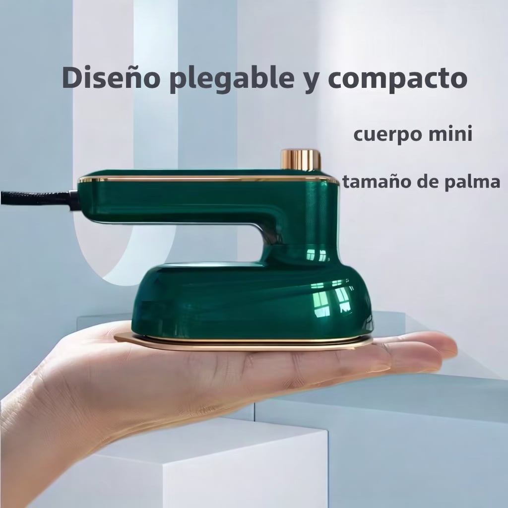 Mini Plancha Portátil a Vapor