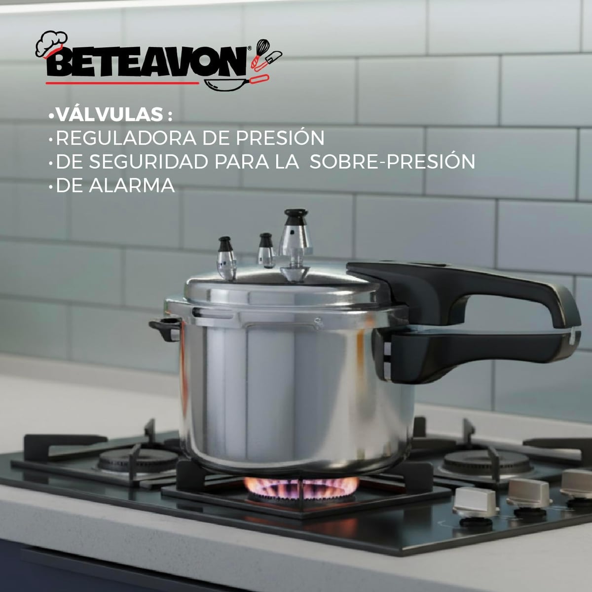 Olla Rápida Familiar Aluminio