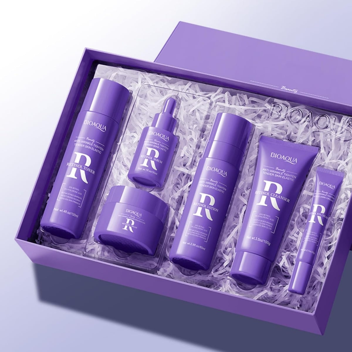 Rutina Facial Antiedad Retinol BIOAQUA