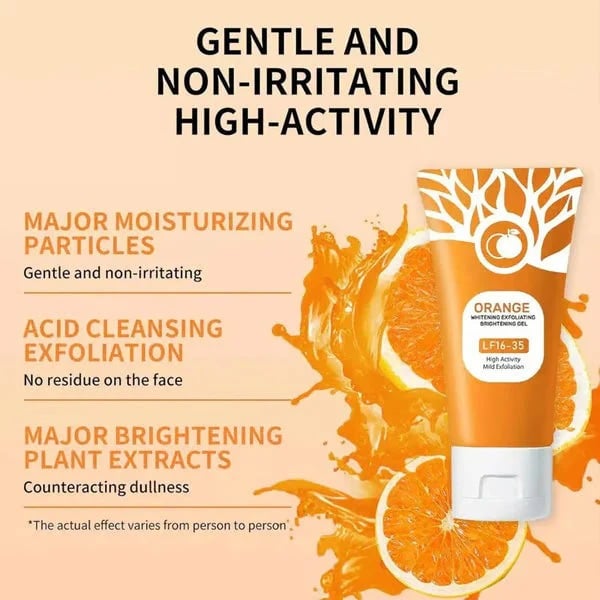 Gel exfoliante Blanqueador de naranja