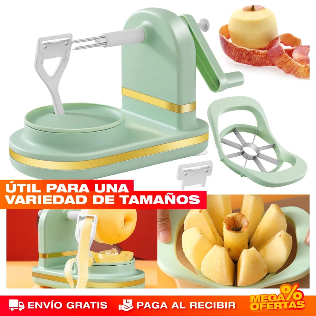 PELADOR DE FRUTAS GIRATORIO 360° LUXURY