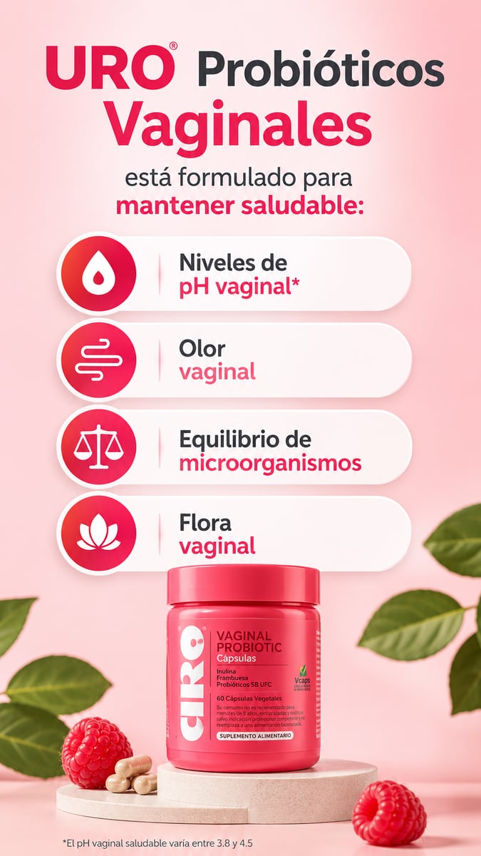 🌸URO Probióticos Original - Salud íntima Femenina 🌸