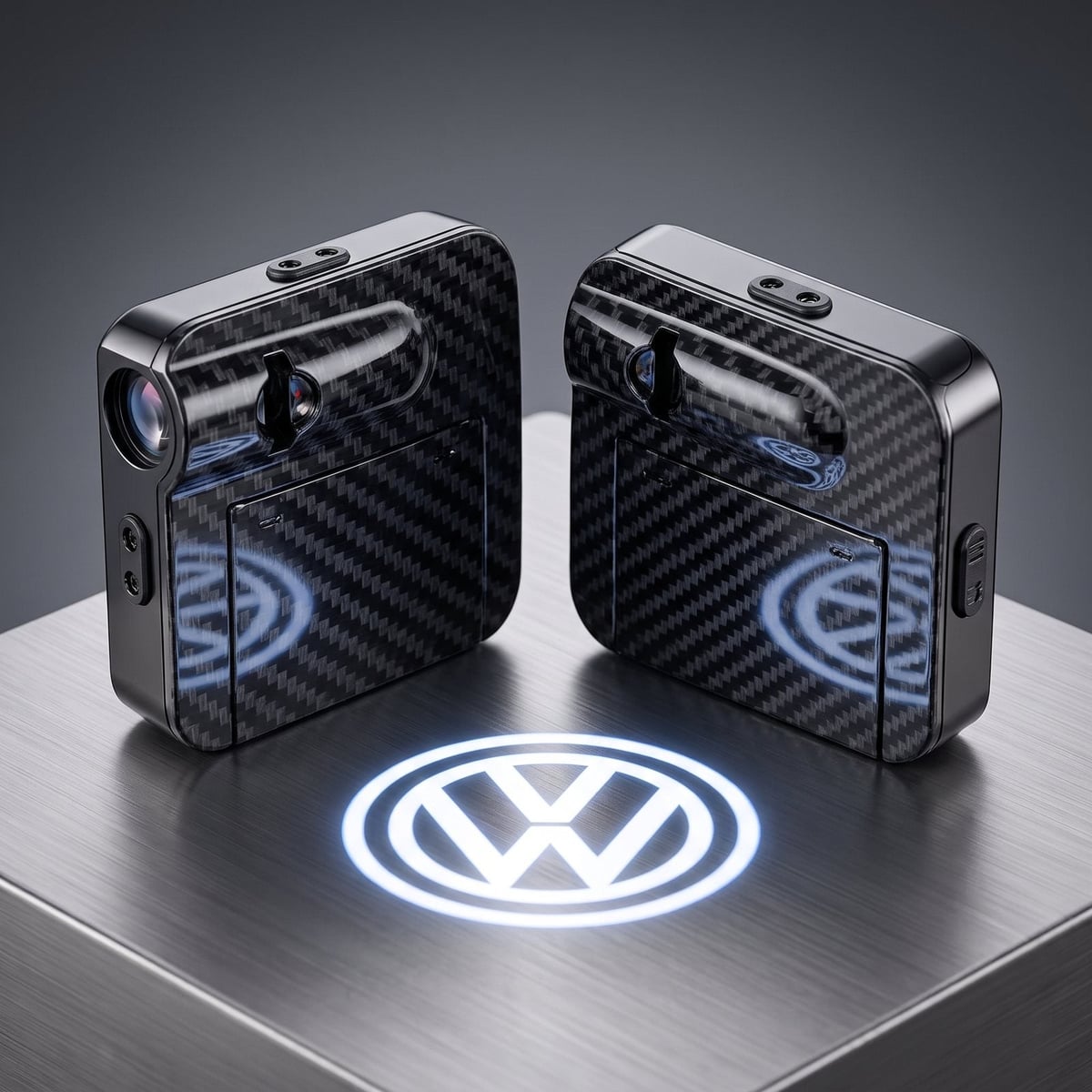 Luz Fantasma — Proyector LED de bienvenida para puerta de auto (EL PAR)