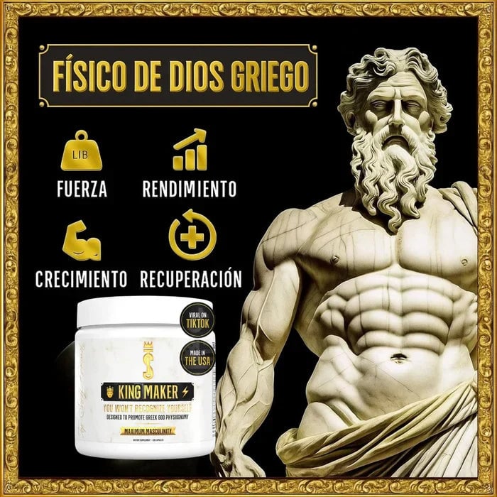 KING MAKER™ - SUPLEMENTO 13 EN 1 - ¡HOMBRES MÁS FUERTES, MUJERES MÁS SATISFECHAS!🔥
