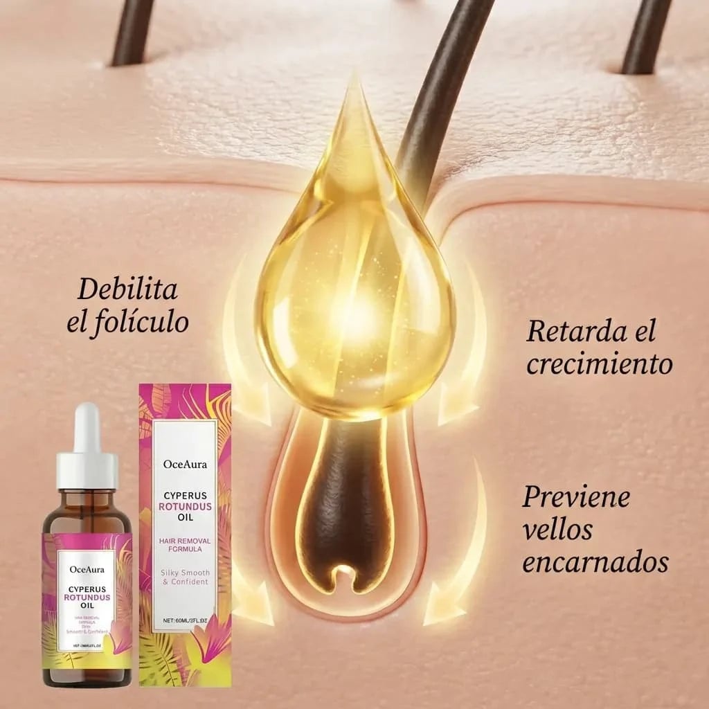 Aceite de Cyperus Rotundus para el Cuidado Corporal