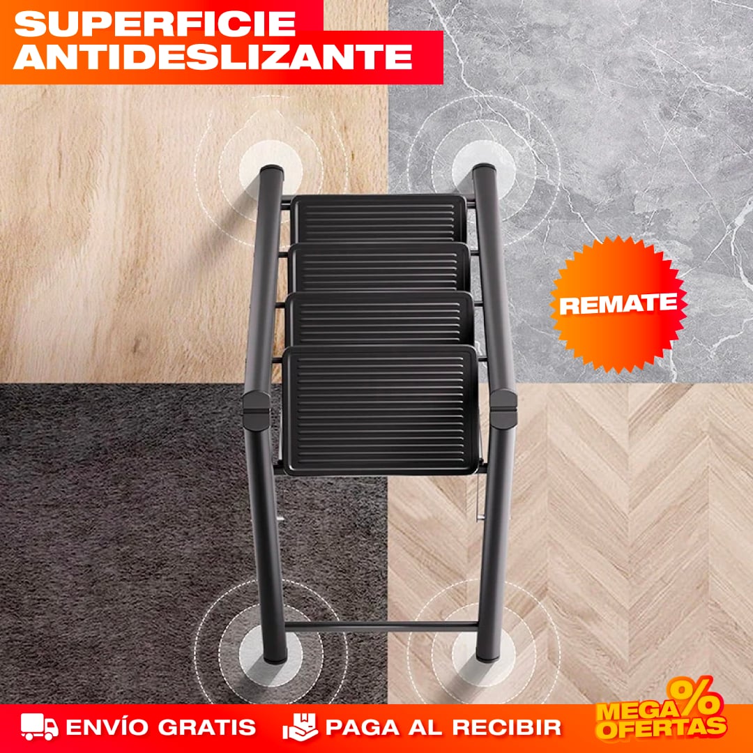 ESCALERA PLEGABLE 4 PASOS