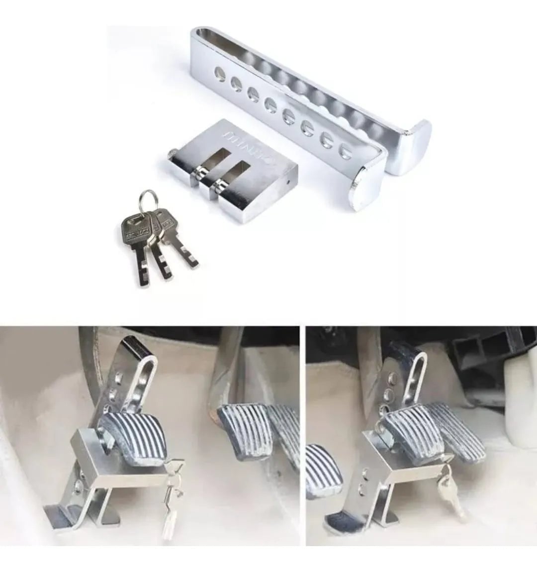 SEGURO ANTIRROBO DE FRENO PARA CARRO + ENVIO GRATIS📦