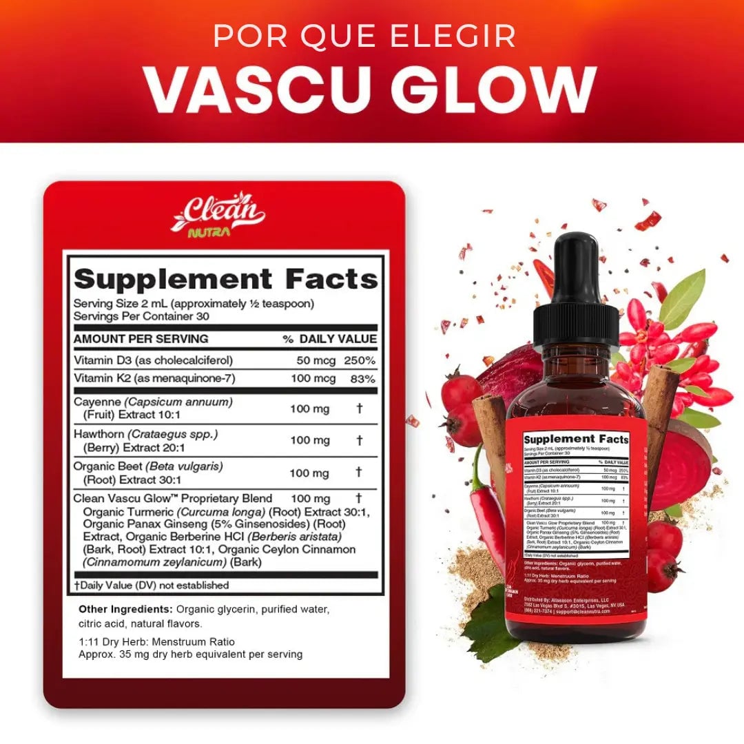 VASCUGLOW™ - ¡VITALIDAD REAL DESDE LA PRIMERA GOTA!