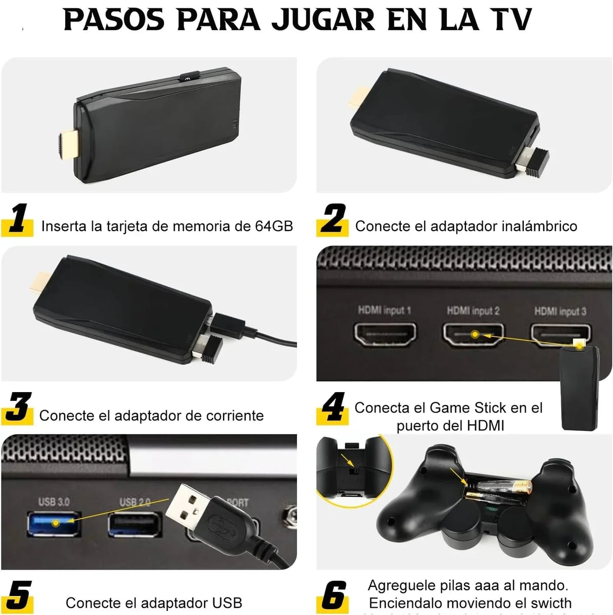 Consola de Juegos Retro