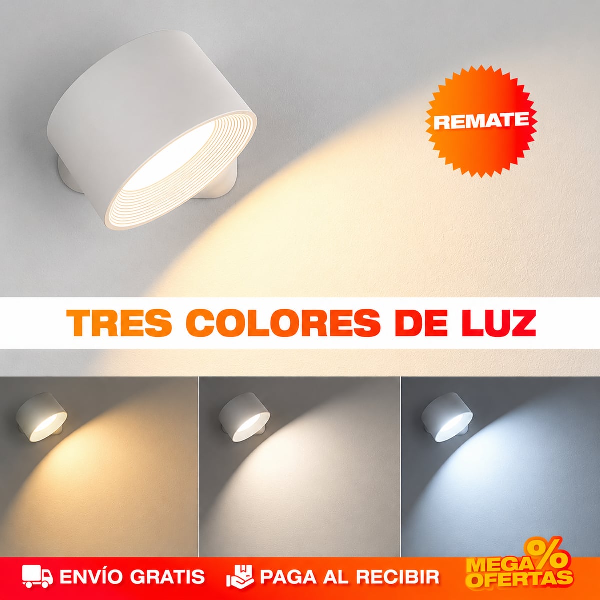 PROMO X2 LÁMPARA MAGNÉTICA