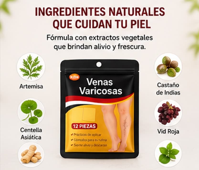 2X1🎁 PARCHES PARA LAS VÁRICES