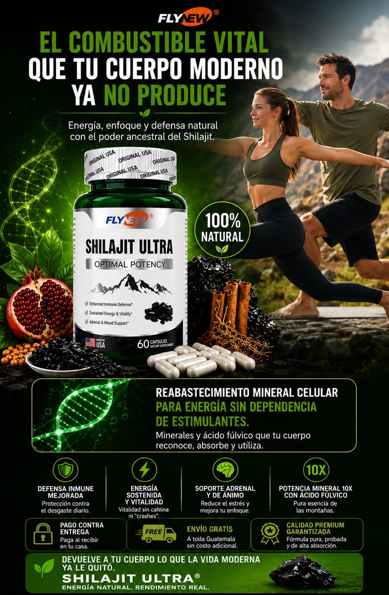 Shilajit ULTRA® | Más energía. Más enfoque. Más vitalidad. + Envío Gratis 🎁