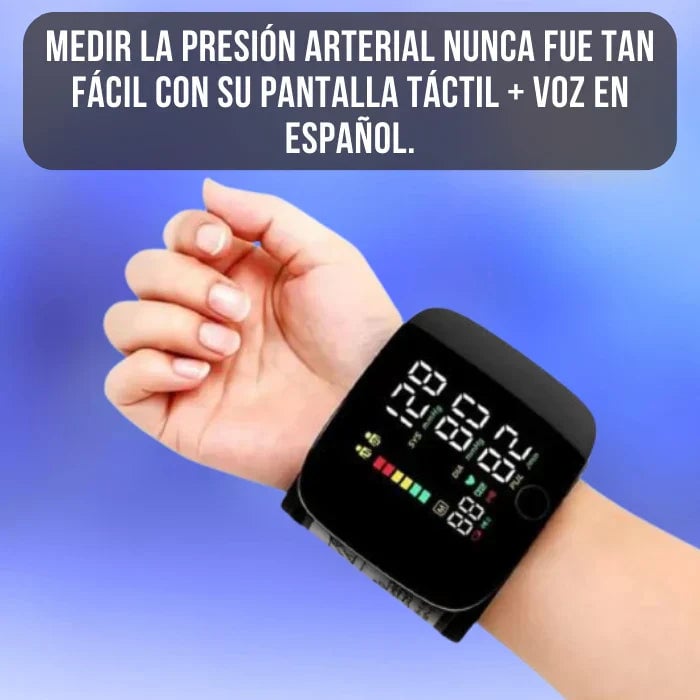 MONITOR DE PRESION ARTERIAL DE MUÑECA - CON VOZ EN ESPAÑOL + ENVIO GRATIS 🎁