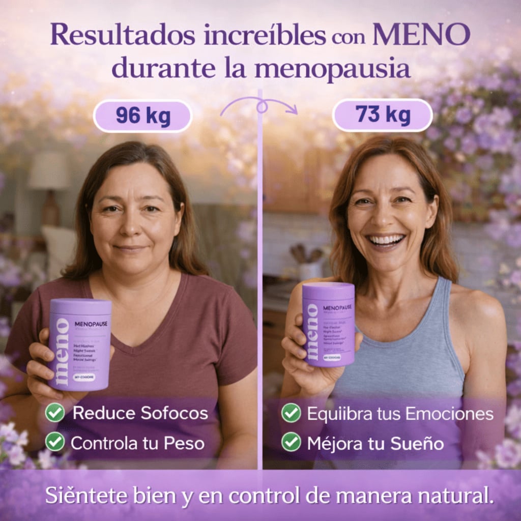 MENO® l Cápsulas Adelgazantes Menopausia
