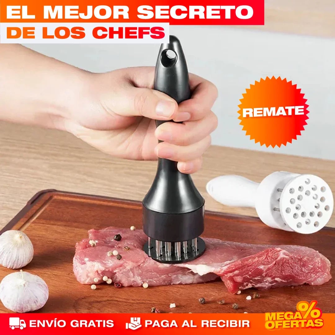 ABLANDADOR Y ADOBADOR PARA CARNE + ENVIO GRATIS