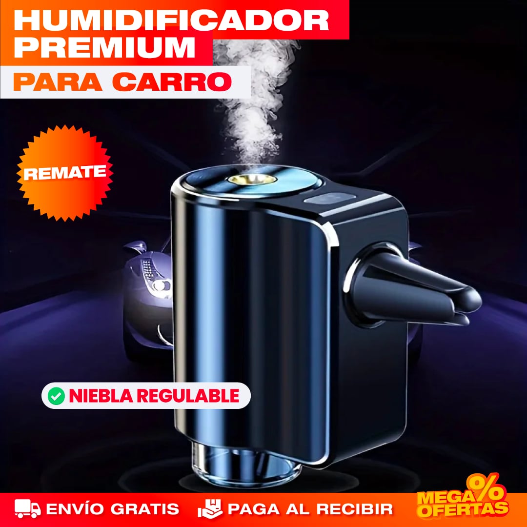 HUMIDIFICADOR PARA CARRO PREMIUM